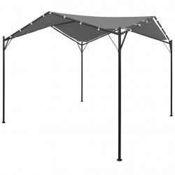 Tonnelle 4 x 4 m Anthracite alsavelo