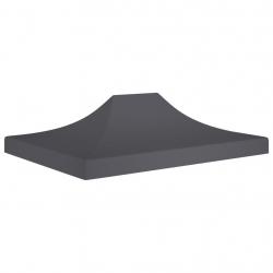 Toit de tente de réception 4x3 m Anthracite 270 g/m² alsavelo