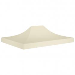 Toit de tente de réception 4,5x3 m Crème 270 g/m² alsavelo