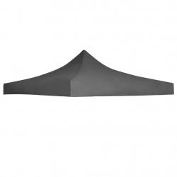Toit de tente de réception 3 x 3 m Anthracite alsavelo