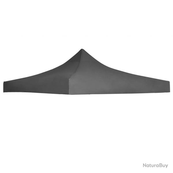 Toit de tente de rception 3 x 3 m Anthracite alsavelo