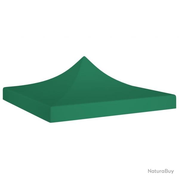 Toit de tente de rception 2x2 m Vert 270 g/m alsavelo