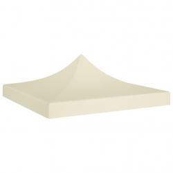Toit de tente de réception 2x2 m Crème 270 g/m² alsavelo