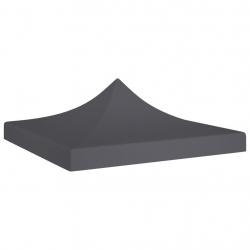 Toit de tente de réception 2x2 m Anthracite 270 g/m² alsavelo