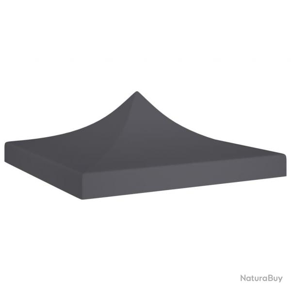 Toit de tente de rception 2x2 m Anthracite 270 g/m alsavelo