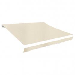 Toit d'auvent Toile Crème 6x3 m (Cadre non inclus) alsavelo