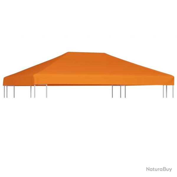 Toile suprieure de belvdre 310 g / m 4 x 3 m Orange alsavelo