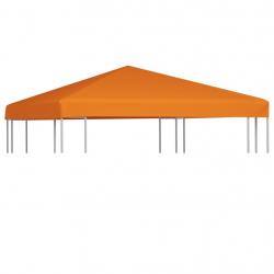 Toile supérieure de belvédère 310 g / m² 3 x 3 m Orange alsavelo