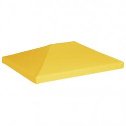 Toile de toit de belvédère 270 g/m² 4x3 m Jaune alsavelo