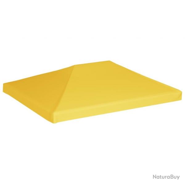Toile de toit de belvdre 270 g/m 4x3 m Jaune alsavelo