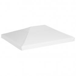Toile de toit de belvédère 270 g/m² 4x3 m Blanc alsavelo