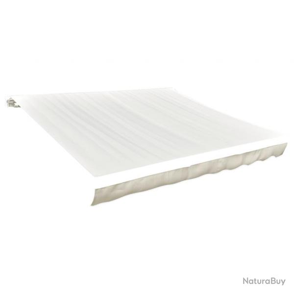 Toile d'auvent Crme 450x300 cm alsavelo