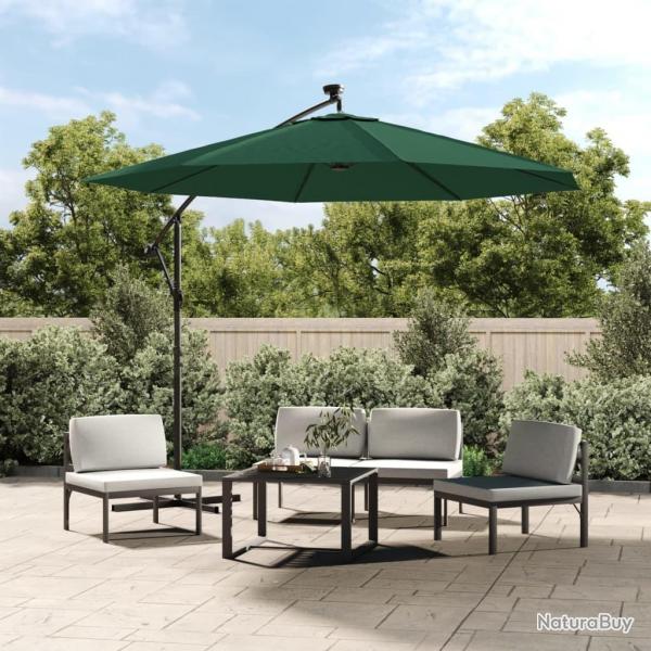 Tissu de remplacement pour parasol dport vert 300 cm alsavelo