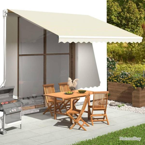 Tissu de remplacement pour auvent Crme 4x3,5 m alsavelo