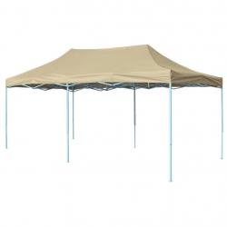 Tente pliable 3 x 6 m Blanc crème alsavelo