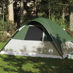 Tente familiale à dôme 6 personnes vert imperméable alsavelo