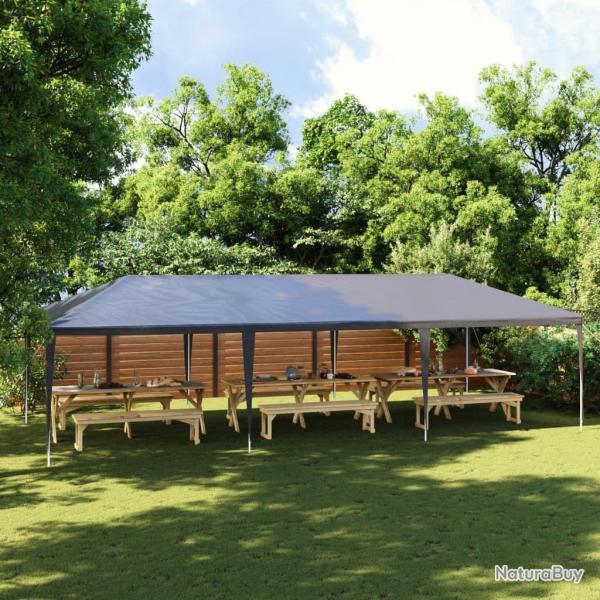 Tente de rception professionnelle 4x9 m Anthracite 90 g/m alsavelo