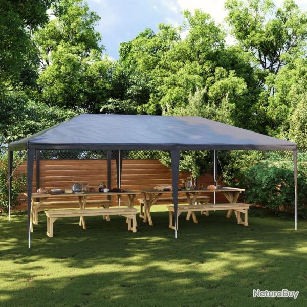 Tente de rception professionnelle 4x6 m Anthracite 90 g/m alsavelo
