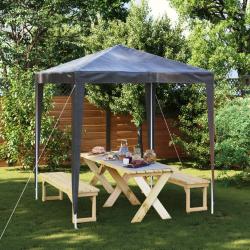Tente de réception professionnelle 2x2 m Anthracite alsavelo