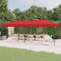 Tente de réception pliable Rouge 3x6 m alsavelo