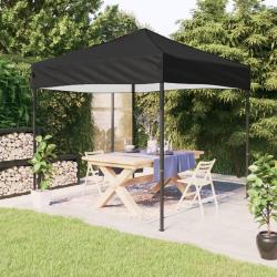Tente de réception pliable Noir 2x2 m alsavelo