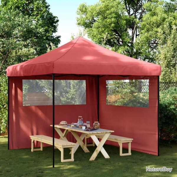 Tente de rception pliable escamotable avec 2 parois latrales alsavelo
