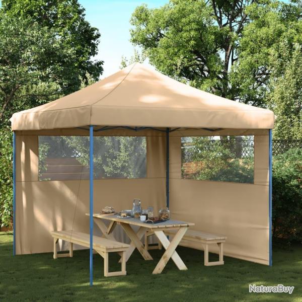 Tente de rception pliable escamotable avec 2 parois latrales alsavelo