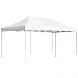Tente de réception pliable Aluminium 6 x 3 m Blanc alsavelo