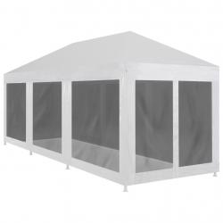 Tente de réception avec 8 parois en maille 9 x 3 m alsavelo