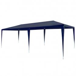 Tente de réception 3x6 m PE Bleu alsavelo