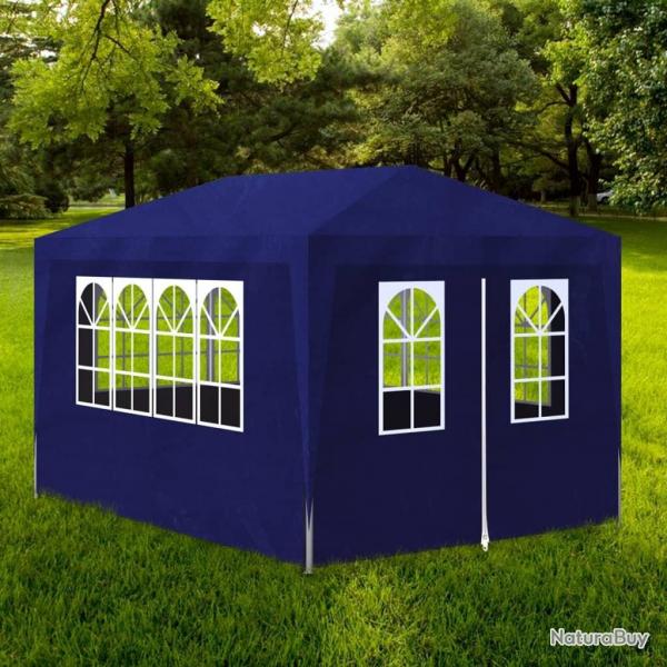 Tente de rception 3x4 m Bleu alsavelo