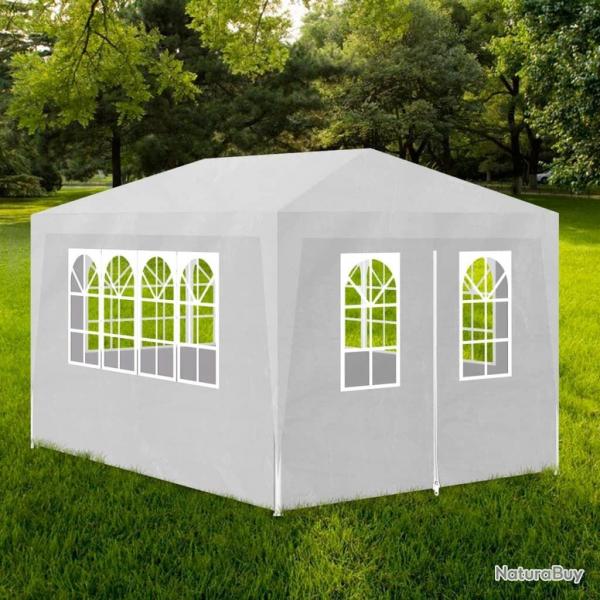 Tente de rception 3x4 m Blanc alsavelo