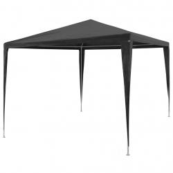 Tente de réception 3x3 m PE Anthracite alsavelo