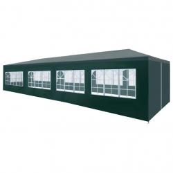 Tente de réception 3x12 m vert alsavelo