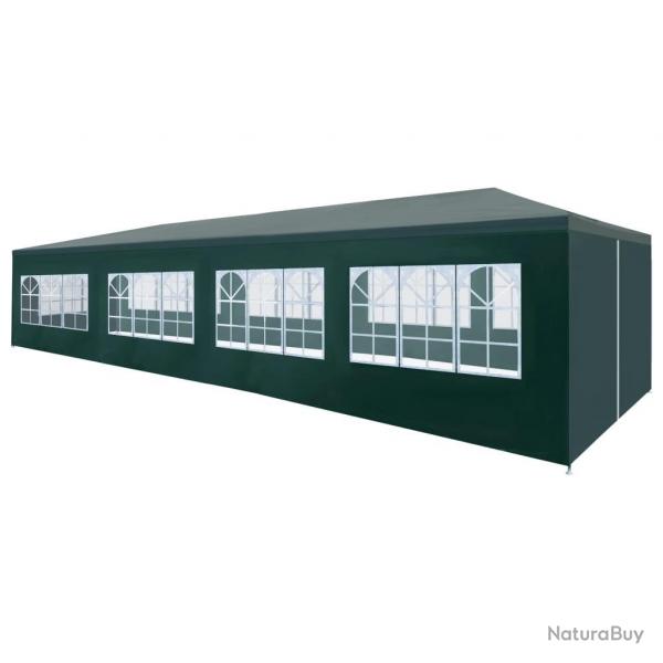 Tente de rception 3x12 m vert alsavelo