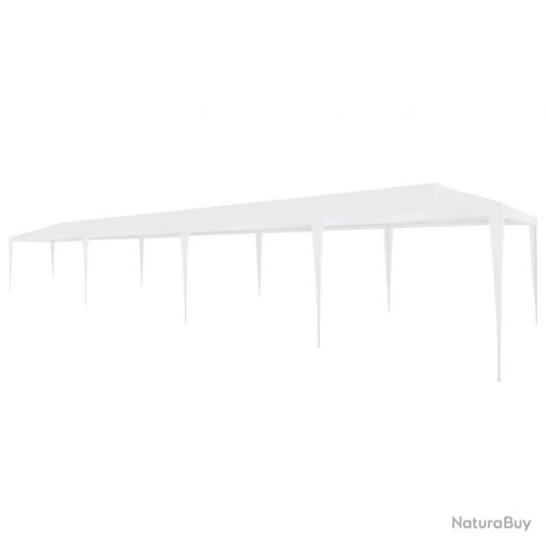 Tente de rception 3x12 m PE Blanc alsavelo