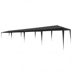 Tente de réception 3x12 m PE Anthracite alsavelo