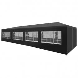 Tente de réception 3x12 m anthracite alsavelo