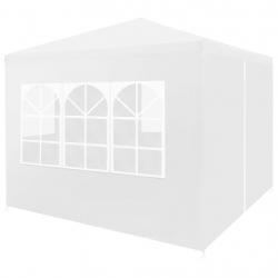 Tente de réception 3 x 3 m Blanc alsavelo