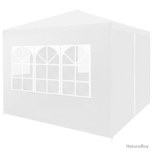 Tente de rception 3 x 3 m Blanc alsavelo