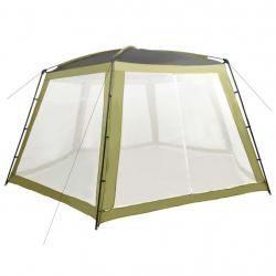 Tente de piscine Tissu 660x580x250 cm Vert alsavelo