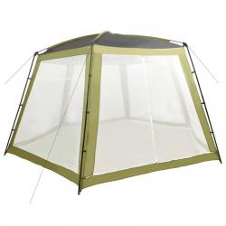Tente de piscine Tissu 590x520x250 cm Vert alsavelo