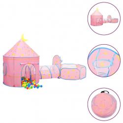 Tente de jeu pour enfants Rose 301x120x128 cm alsavelo