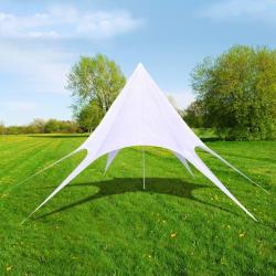 Tente de jardin en forme d'étoile 12 m alsavelo