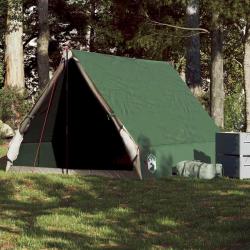 Tente de camping en forme de A 2 personne vert imperméable alsavelo