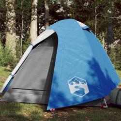 Tente de camping à dôme 2 personne bleu imperméable alsavelo
