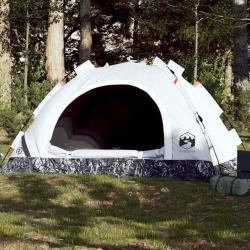 Tente de camping 4 personnes tissu occultant libération rapide alsavelo