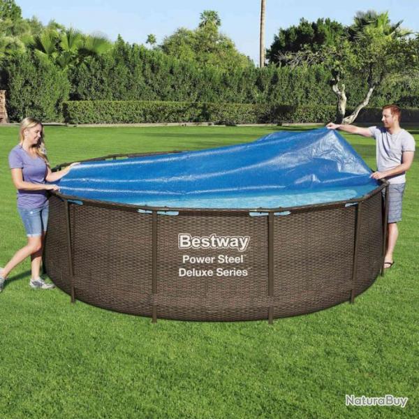 Couverture solaire de piscine Flowclear 356 cm alsavelo