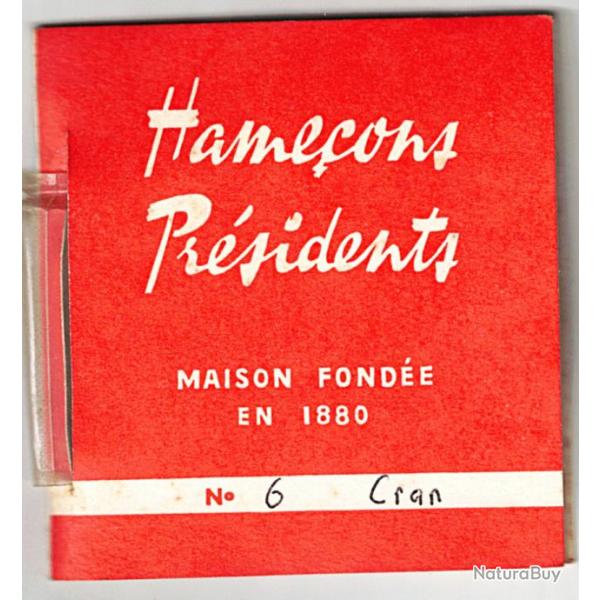 Hameons  cran Prsidents n 6 - Carnet de 6