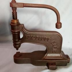 presse de bourrelier sellier ancienne